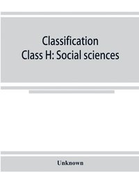 bokomslag Classification. Class H