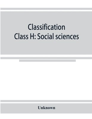 Classification. Class H 1