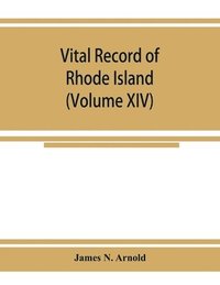 bokomslag Vital record of Rhode Island