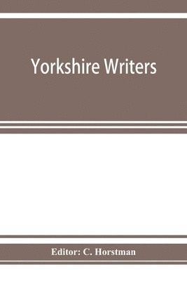 Yorkshire writers 1