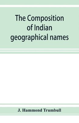 The composition of Indian geographical names 1