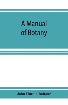 bokomslag A Manual of botany