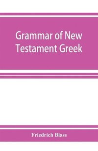 bokomslag Grammar of New Testament Greek