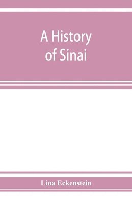 bokomslag A history of Sinai