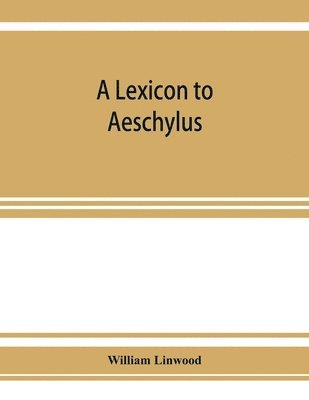 bokomslag lexicon to Aeschylus