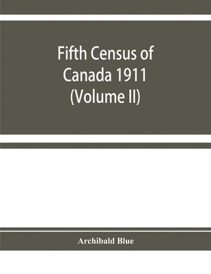 Fifth census of Canada 1911