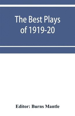 bokomslag Best Plays of 1919-20