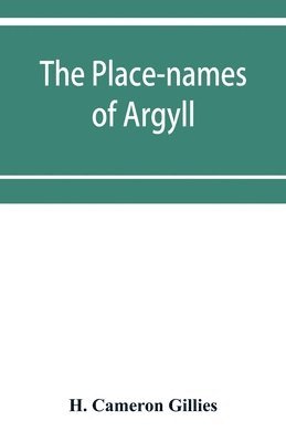 bokomslag place-names of Argyll