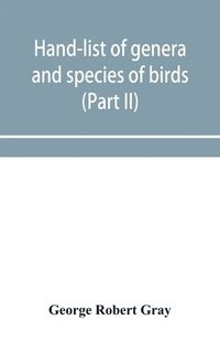 bokomslag Hand-list of genera and species of birds