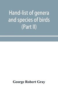 bokomslag Hand-list of genera and species of birds