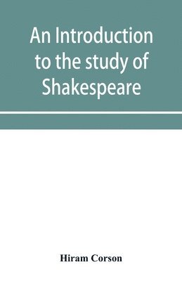 bokomslag introduction to the study of Shakespeare