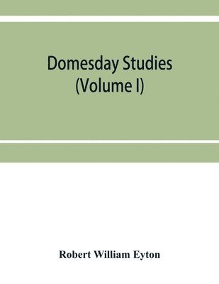 bokomslag Domesday studies
