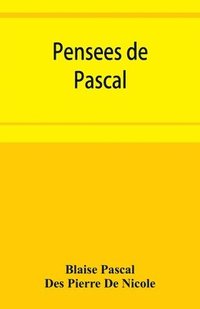 bokomslag Pense?es de Pascal