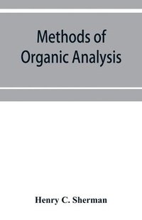 bokomslag Methods of organic analysis