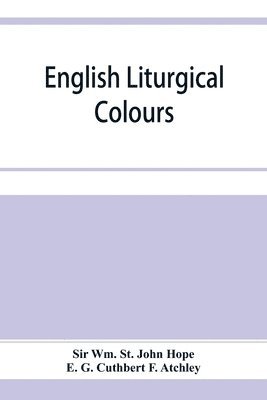 bokomslag English liturgical colours