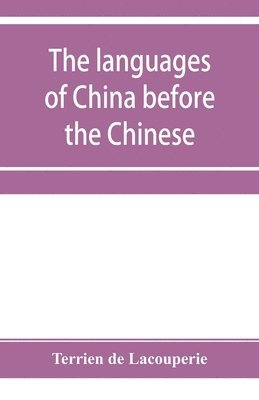 The languages of China before the Chinese 1