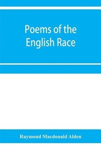 bokomslag Poems of the English race