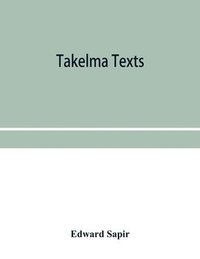 bokomslag Takelma texts