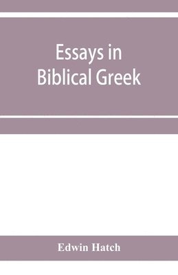 bokomslag Essays in Biblical Greek