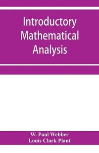 bokomslag Introductory mathematical analysis
