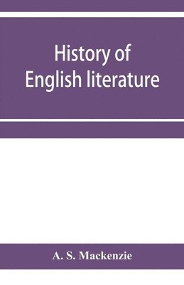 bokomslag History of English literature