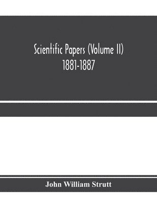 bokomslag Scientific papers (Volume II) 1881-1887