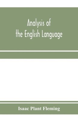 bokomslag Analysis of the English language