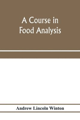 course in food analysis