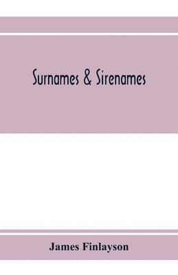 Surnames & sirenames 1