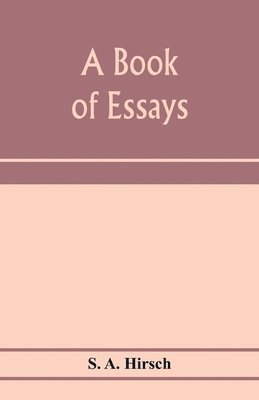 A book of essays 1