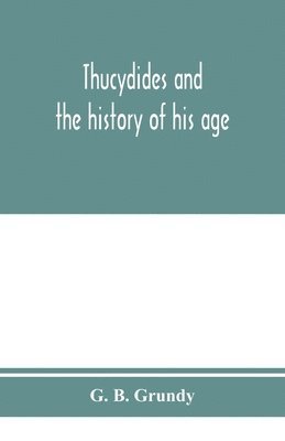 bokomslag Thucydides and the history of his age