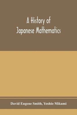 history of Japanese mathematics