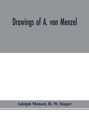 bokomslag Drawings of A. von Menzel