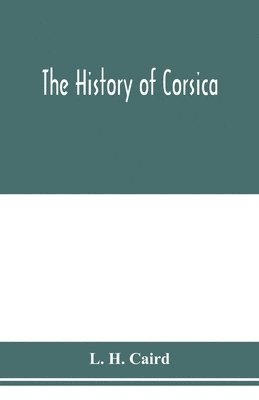 bokomslag history of Corsica