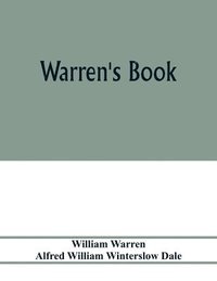 bokomslag Warren's book