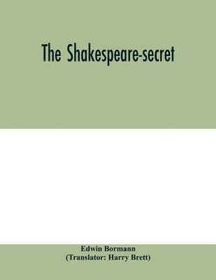 bokomslag Shakespeare-secret