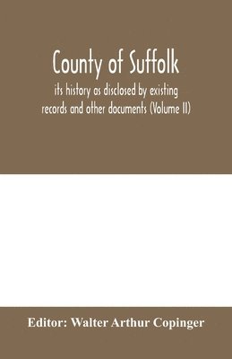 bokomslag County of Suffolk