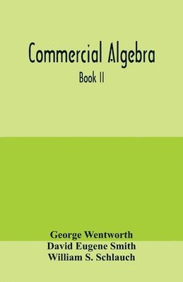 bokomslag Commercial algebra