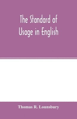 The standard of usage in English 1