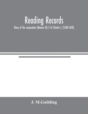 bokomslag Reading Records