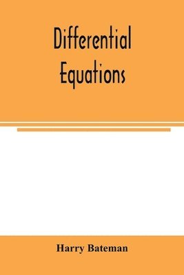 Differential equations 1