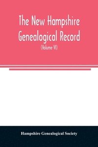 bokomslag New Hampshire genealogical record