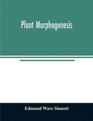 bokomslag Plant morphogenesis