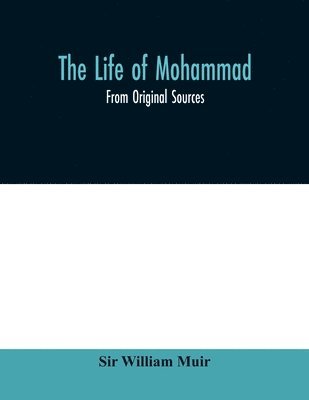 bokomslag life of Mohammad