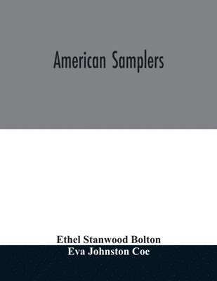 bokomslag American samplers