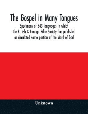 bokomslag Gospel in many tongues