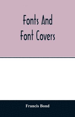 bokomslag Fonts and font covers