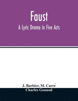 bokomslag Faust