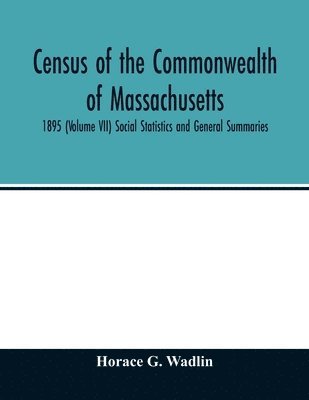 Census of the Commonwealth of Massachusetts 1