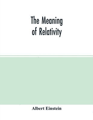 The meaning of relativity 1